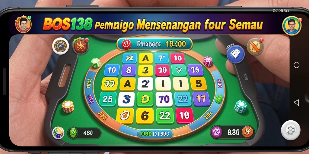 Screenshot gameplay BOS138 yang menampilkan keseruan Bingo.
