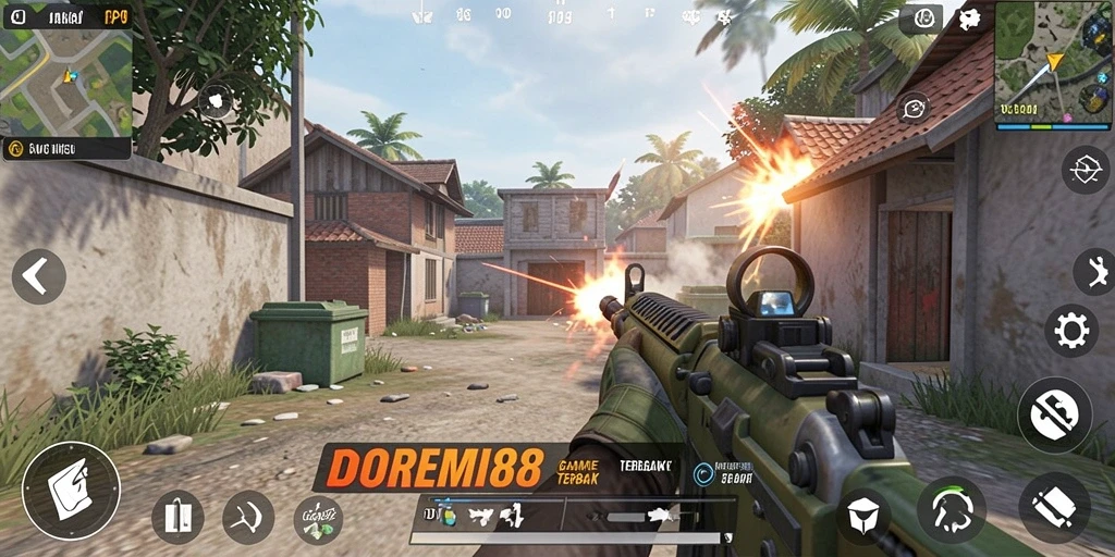 Tampilan gameplay DOREMI88 yang seru dan mendebarkan.