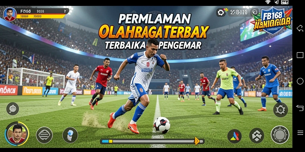 Menampilkan gameplay seru dengan berbagai olahraga.