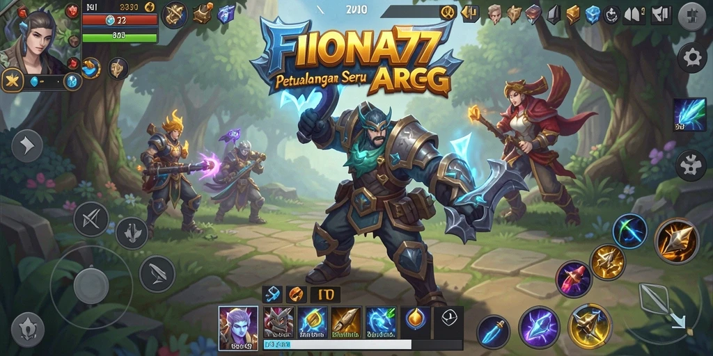 Tangkapan layar gameplay FIONA77 menampilkan aksi seru di dunia ARPG.