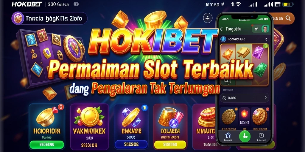 Tampilan gameplay Slot HOKIBET yang menarik dan mengasyikkan.