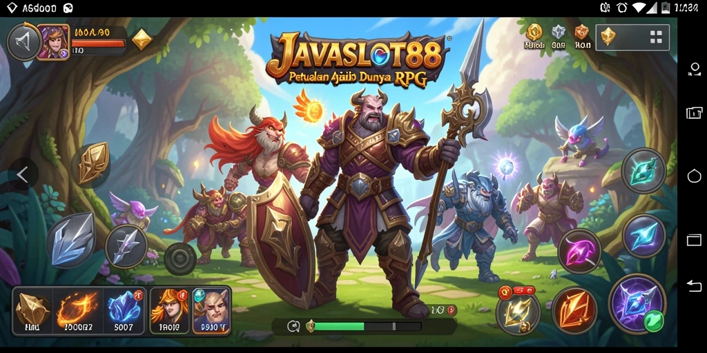 Gameplay RPG seru dan mendebarkan dalam JAVASLOT88.