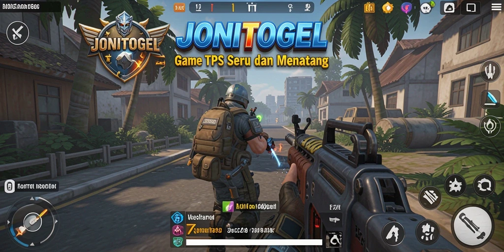 Tampilan seru dari gameplay JONITOGEL dengan aksi mendebarkan.