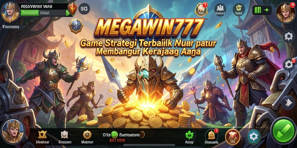 Gameplay seru MEGAWIN777 menunjukkan aksi strategi yang mendebarkan.