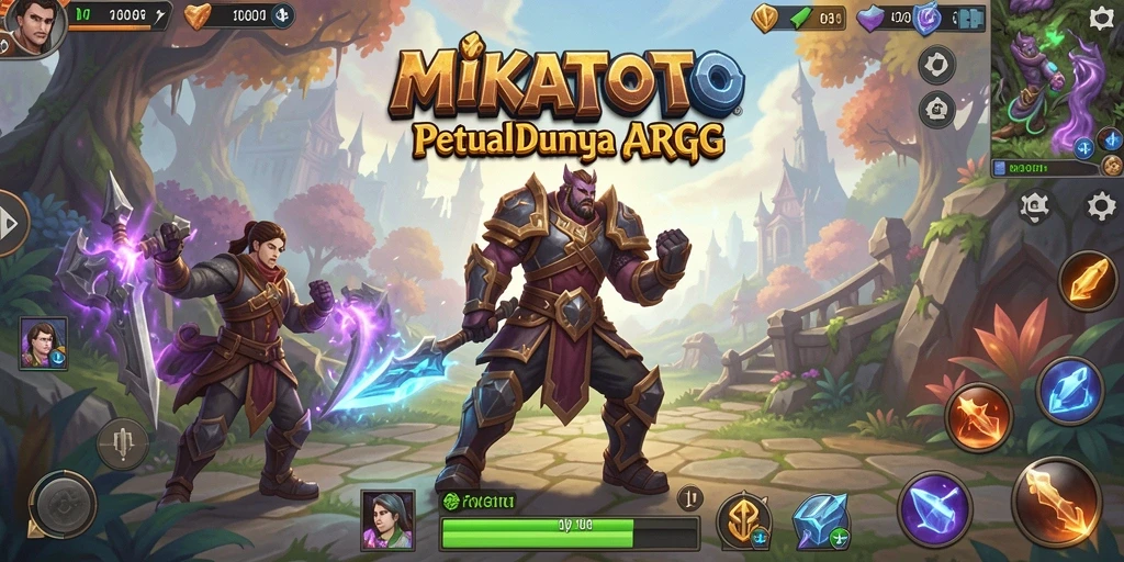 Tampilan seru dari gameplay MIKATOTO yang memukau.