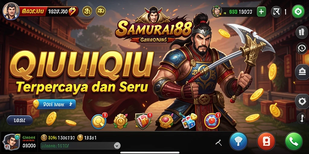 Screenshot gameplay QiuQiu yang seru dan mengasyikkan.