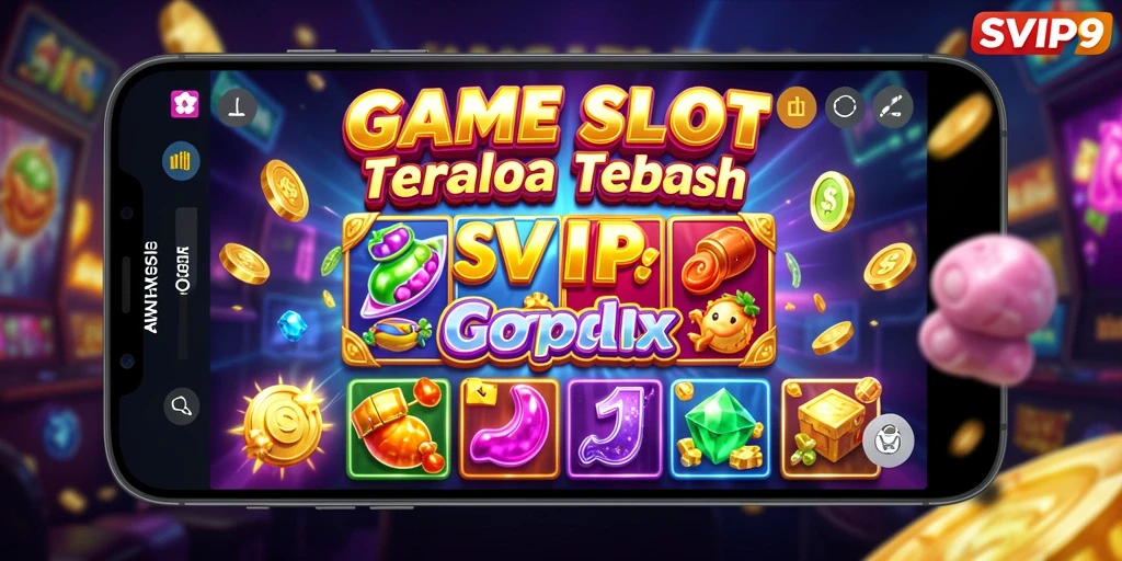 Tampilan gameplay menarik dari SVIP9 yang penuh warna.
