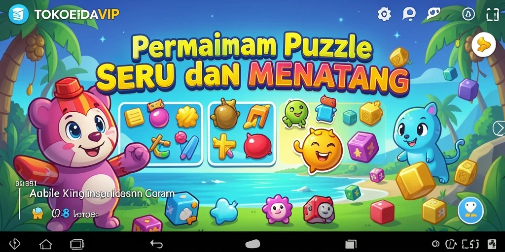 Tampilan gameplay TOKOPEDIAVIP yang menantang dan menyenangkan.
